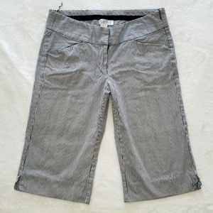 White House Black Market Striped Women's Bermudas